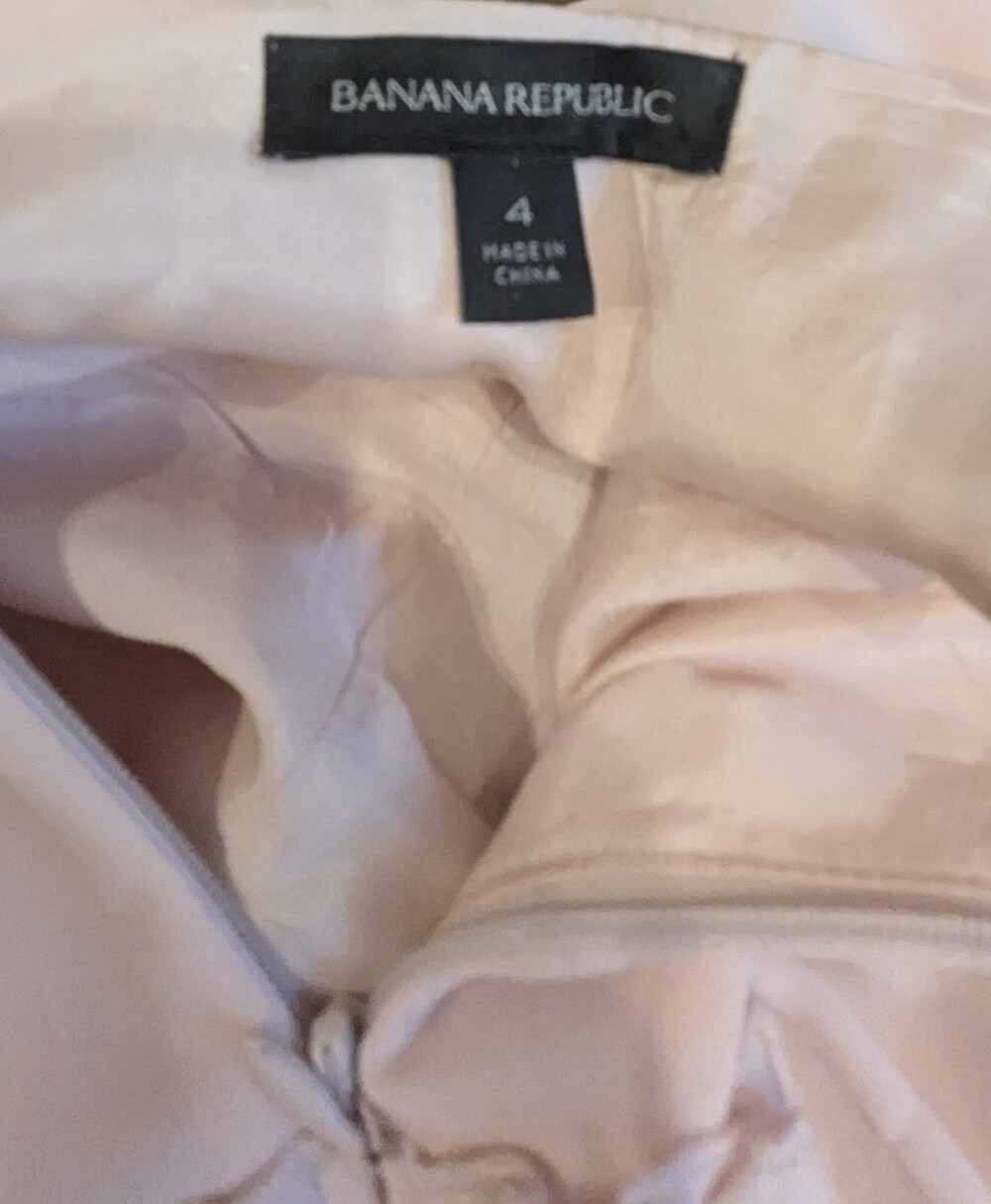 Vintage Banana Republic Pink & Black Skirt(s) Ruffle tiered pleated Bundle 4 - Picture 9 of 16